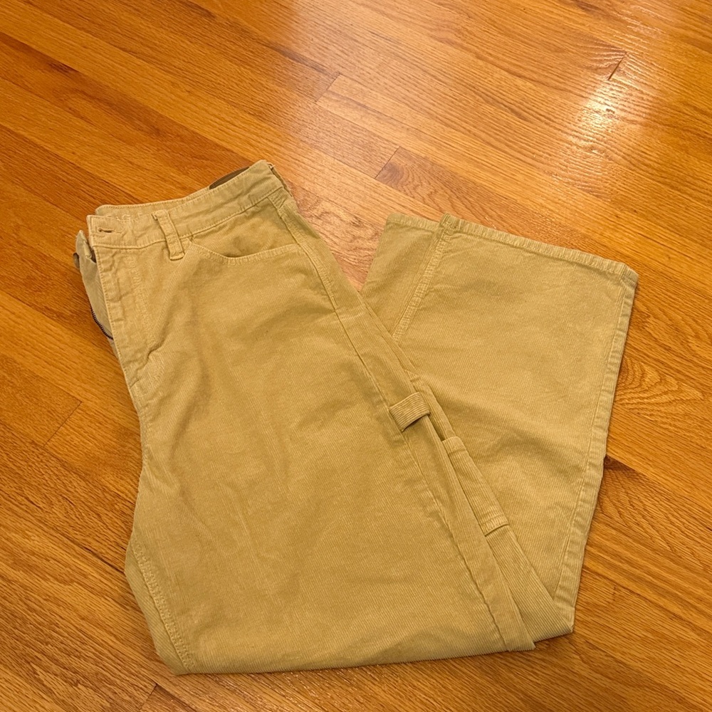 American Eagle Outfitters Beige Corduroy Pants